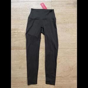 Musesonly Leggings Womens Size 10 Large High Rise Waist‎ Dark Green NWT